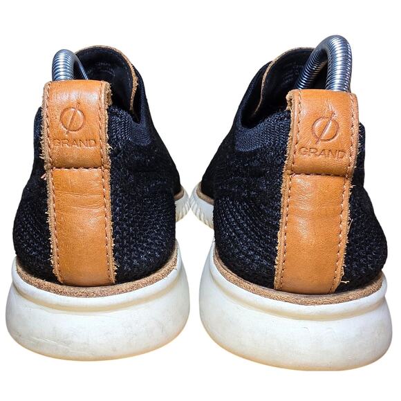 Cole Haan Original Grand Stitchlite Wingtip Oxford Shoes Mens 8 M Black C27568 - Picture 5 of 8